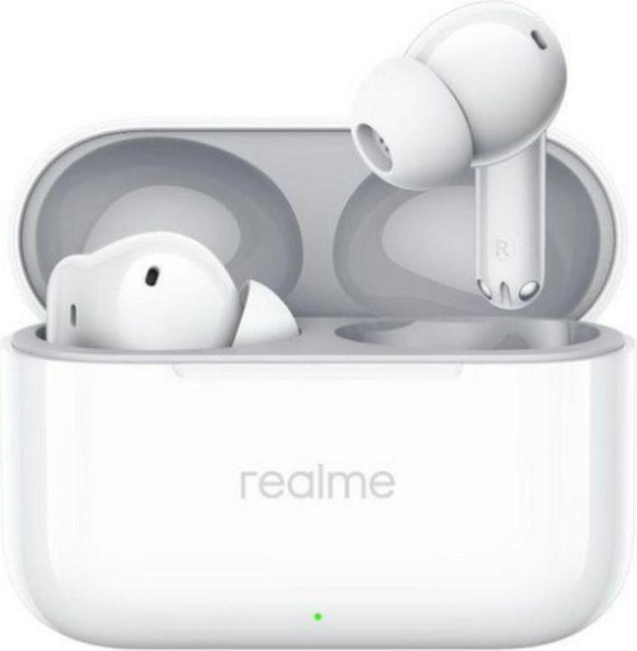 Produktbild realme Wireless headphones Wireless earphones Buds T200 snowy white (ANC, 10 h, Kabellos)