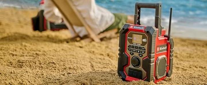 Produktbild Einhell Baustellenradio Akku-Radio TE-CR 18 Li DAB+/FM/BT, Solo (DAB+, FM, Bluetooth)