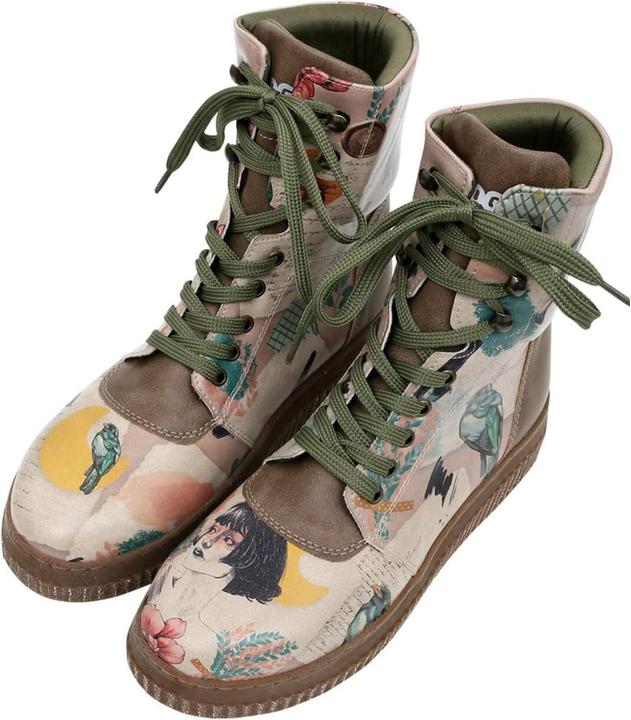 Actual product image Dogo Vegan Leather Multicolor Long Boots (39)
