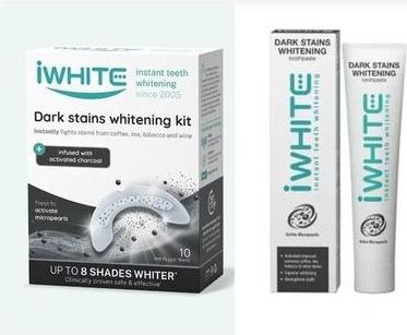 iWhite Dark Spot Whitening Set with Toothpaste