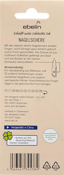 Produktbild dm ebelin Nagelschere