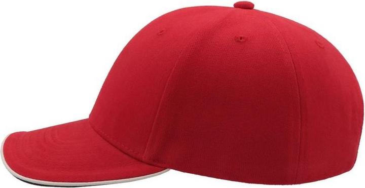 Actual product image Pilot Piping Sandwich Premium Brush Cotton 6 Panel Cap