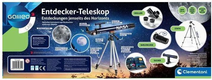 Produktbild Clementoni EntdeckerTeleskop DE