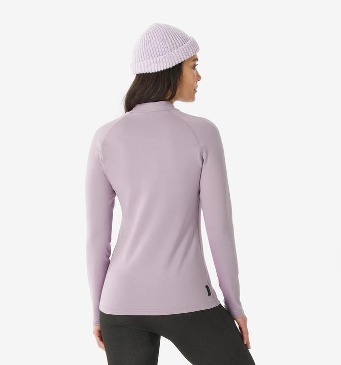 Image du produit Wedze Sous-vêtement thermique de ski chaud et respirant femme, BL 500 mauve (S)