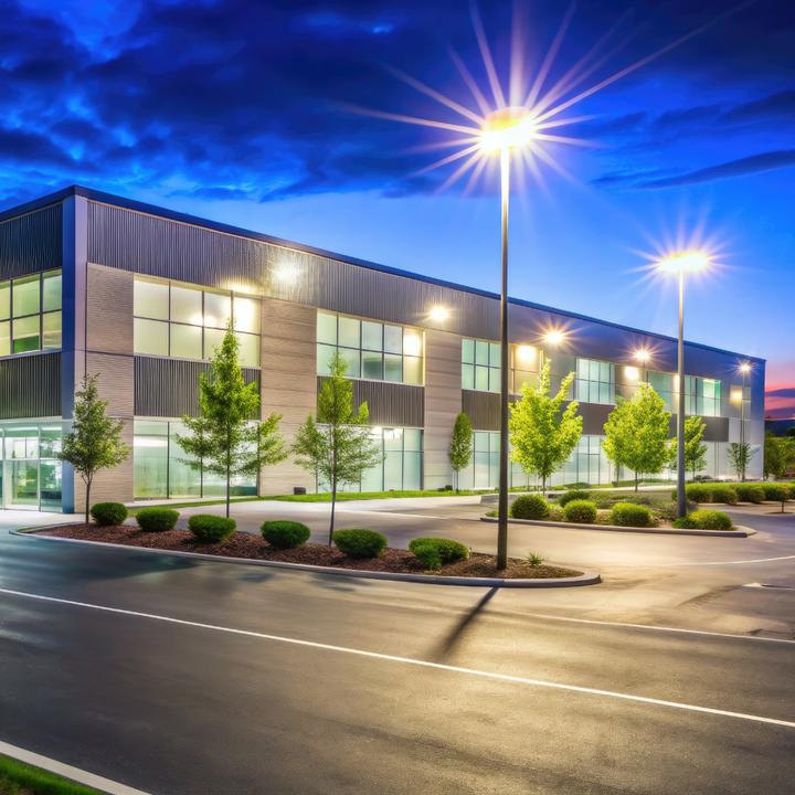 Produktbild Luxula LED-Strassenleuchte, EEK: F, 100W, 10000lm, 4500K, IP65, grau (10000 lm, IP65)