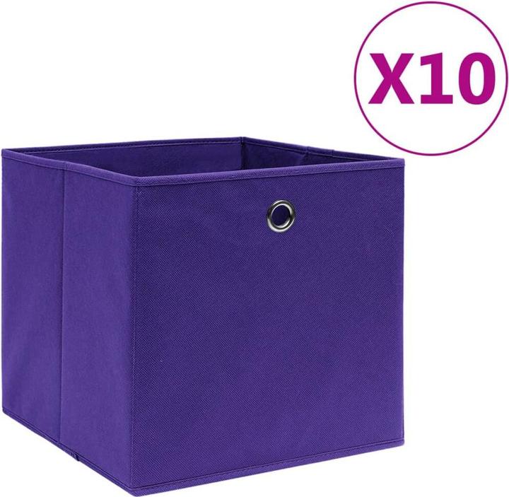 Actual product image vidaXL Aufbewahrungsbox (28 cm, 10x)