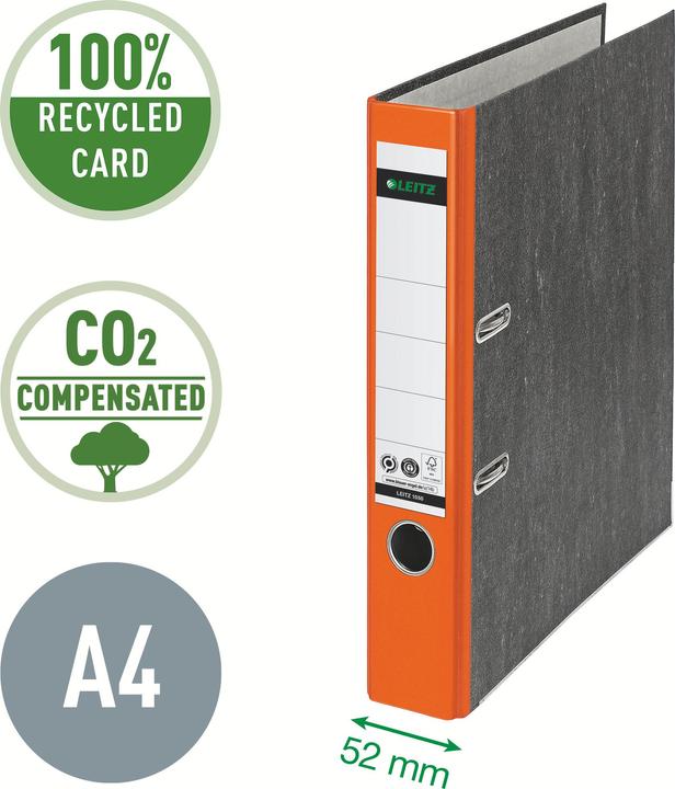 Actual product image Leitz Cardboard binder 180 (A4, 52 mm, 1 Piece)