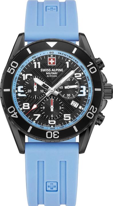 Produktbild Swiss Alpine Military 7029.9871 Raptor Chronograph 42mm 10ATM (Chronograph, 42 mm)