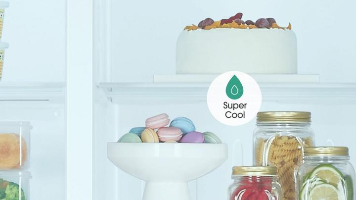 Actual product image Hisense RS677N4BIE Side-by-Side Fridge Combination Freestanding E (519 l)