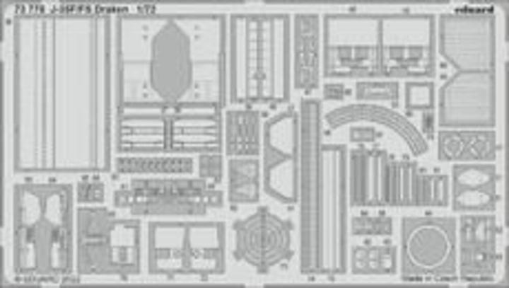 Actual product image Eduard J-35F/FS Draken