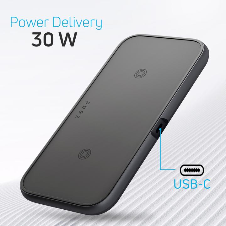 Produktbild Zens Alu Dual Charger (20 W)