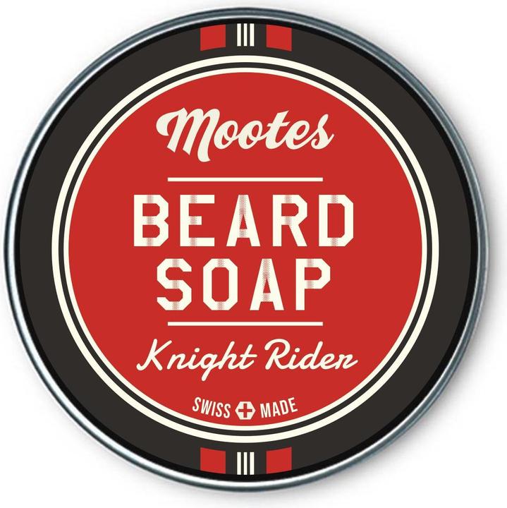 Actual product image Mootes Beard soap Knight Rider 80 g