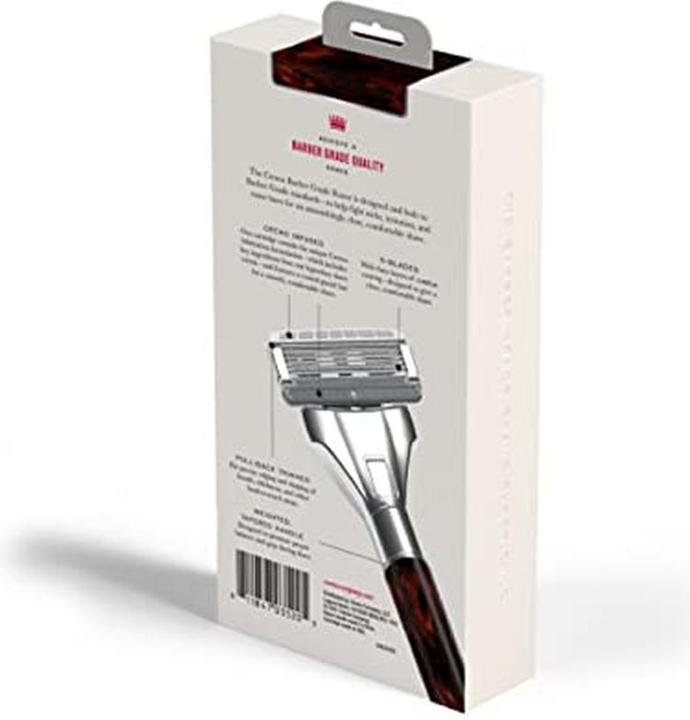 Actual product image Cremo Barber Grade Shaver with Replacement Heads