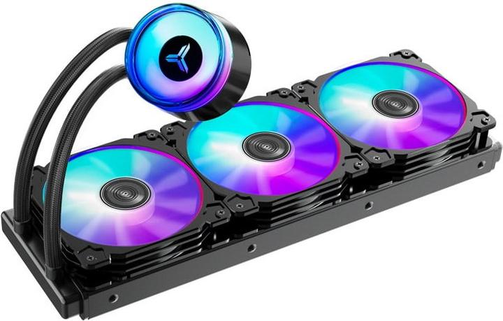 Actual product image Jonsbo ANGELEYES TW2-360 complete water cooling, RGB