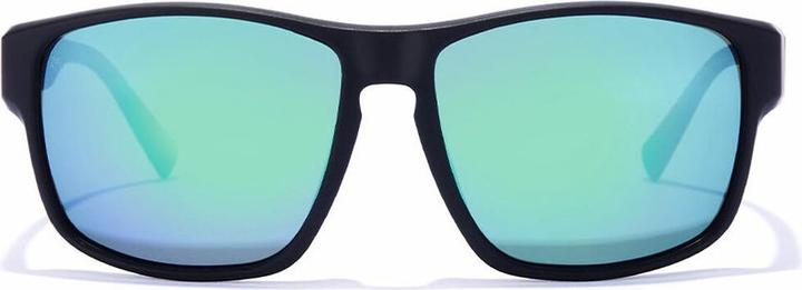 Hawkers Unisex-Sonnenbrille Faster Raw Schwarz Smaragdgrün Polarisiert (Ø 49 mm)