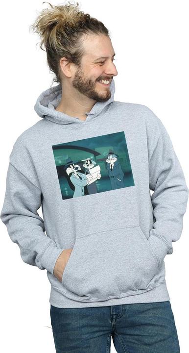 Produktbild Looney Tunes Bugs Bunny Sylvester Letter Kapuzenpullover (M)