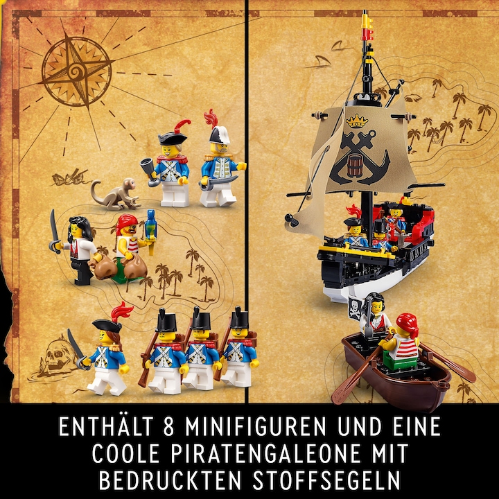 Actual product image LEGO Eldorado Fortress 10320 (10320, LEGO Icons, LEGO Rare Sets)