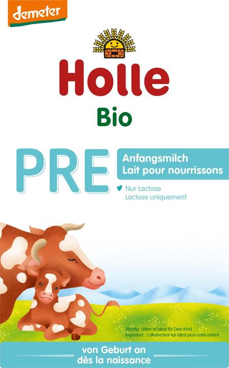 Actual product image Holle Bio-Anfangsmilch PRE (neu) (400 g, from birth)