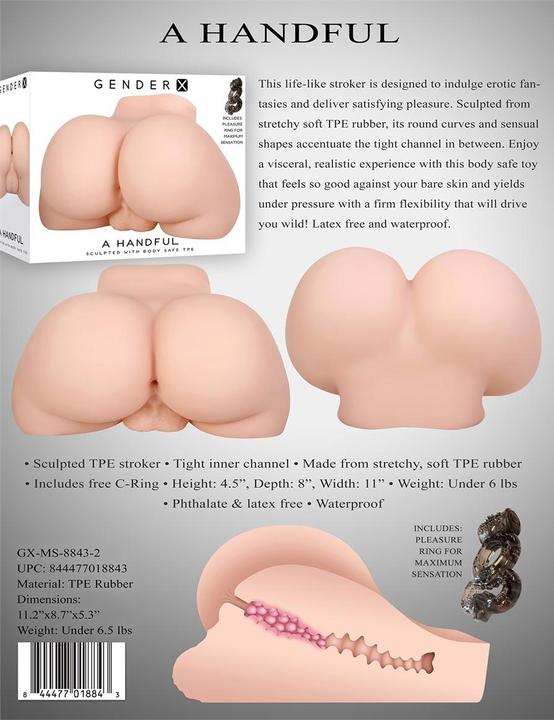 Productafbeelding Gender X Masturbator "EEN HANDVUL" Anus