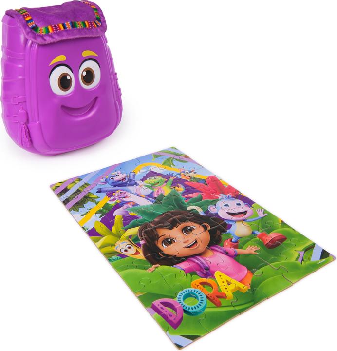 Immagine prodotto Spin Master Dora 3Pack Puzzle im Rucksack (24 pezzi)