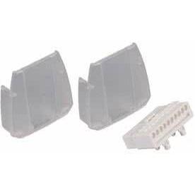 Siteco, Zubehör Beleuchtung, Modario Stirnwand Schiene 5TR9016 1 Satz PC transparent incl Einspeisung