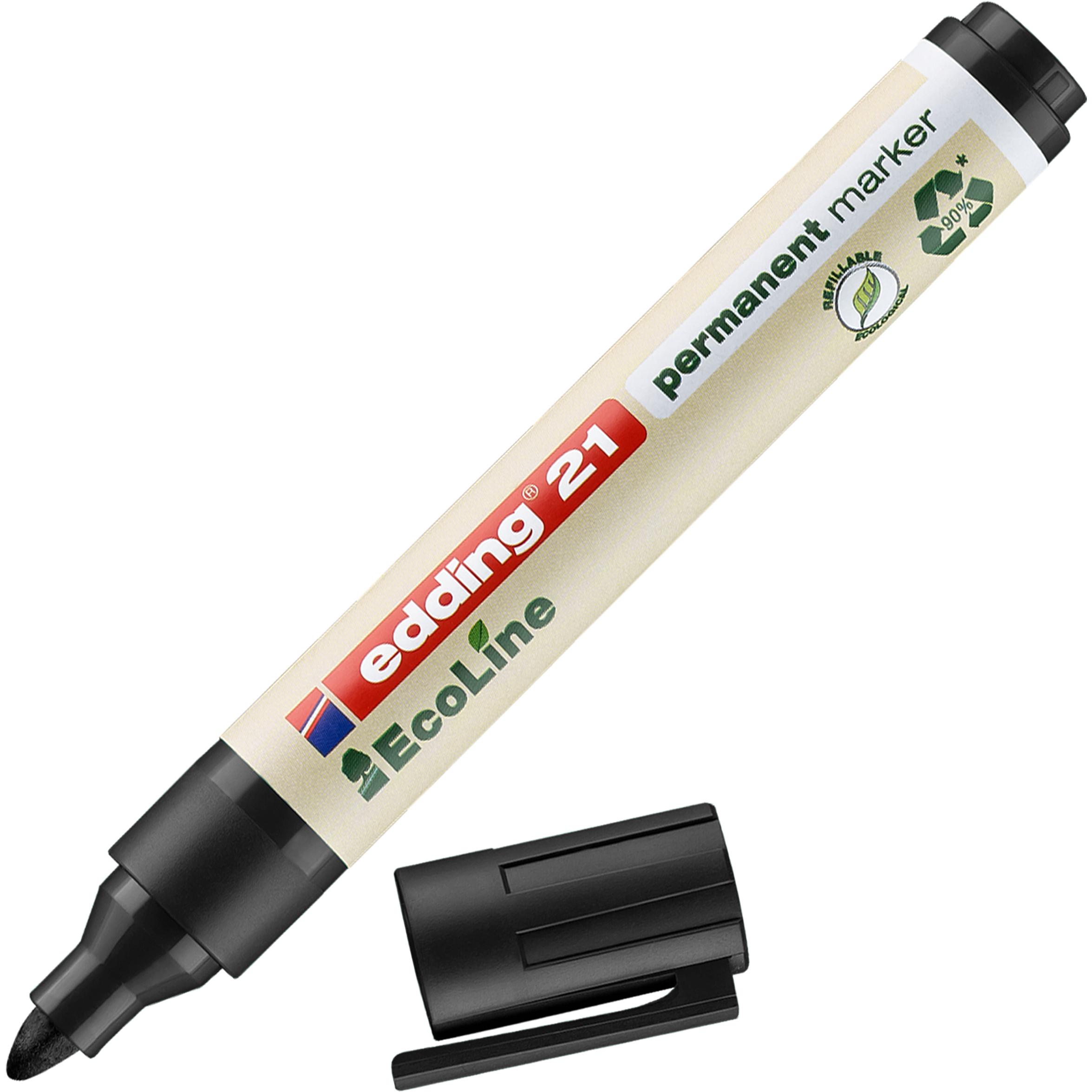 Thumbnail - Edding, Marker, Permanent Marker 21 (Schwarz, 3 mm, 1 x)