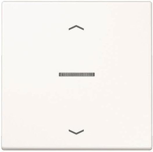 Actual product image JUNG Cover Jm for insert LS5232WW 232ME (LS990) alpine white