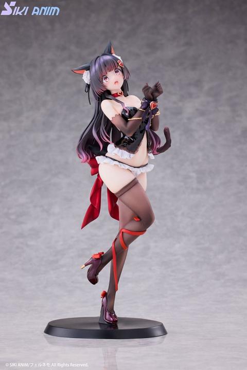 Siki Anim Original Character PVC Statue 1/7 Shibarare Cat Ruhuna-chan 26 cm