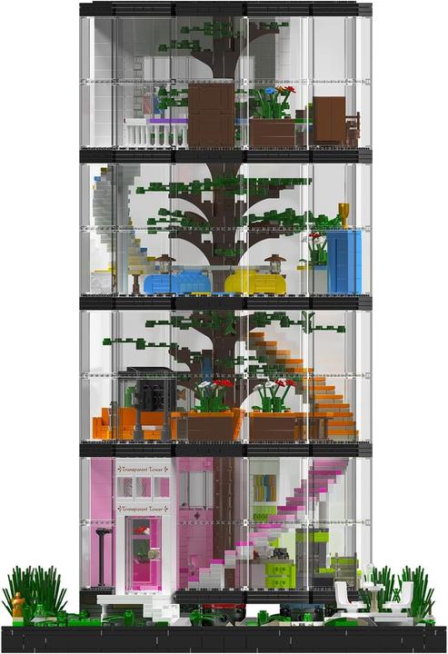 Produktbild Mould King Transparentes Baumhaus