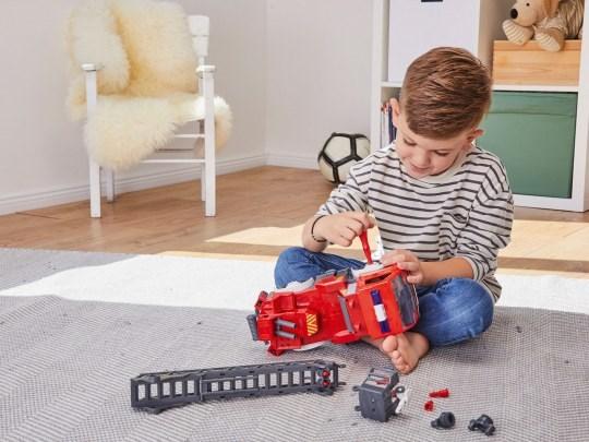 Actual product image Revell Turntable Ladder Fire Truck