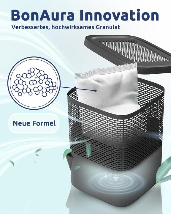 Produktbild BonAura Luftentfeuchter Nachfüllpack-Set (4 x 680g Granulat) (4x)