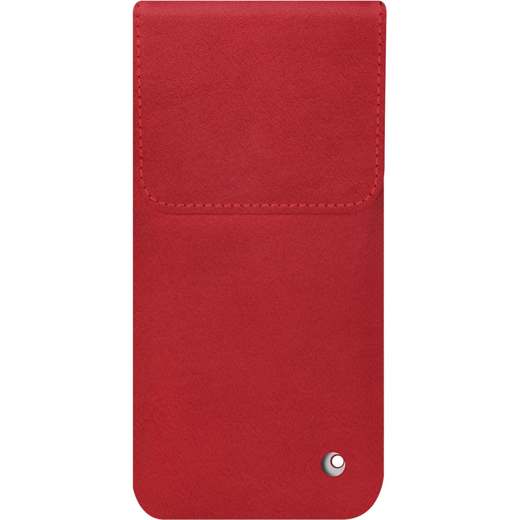 Noreve Lederschutzhülle (Google Pixel 9 Pro Fold), Smartphone Hülle, Rot