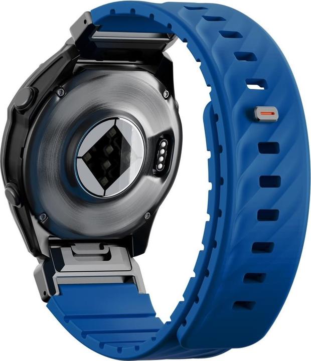 Produktbild Uniq Fluo Strap for Garmin 22mm Blue (22 mm, Plastic, Silicon, Stainless Steel)