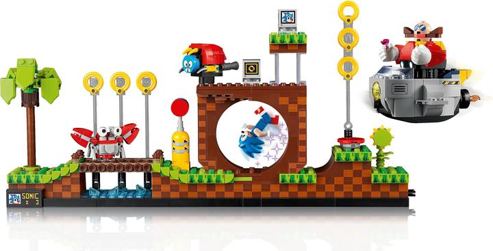 Actual product image LEGO Ideas End-Of-Live Set Sonic the Hedgehog Green Hill Zone - 21331 NEU! Teile 1125x (21331)