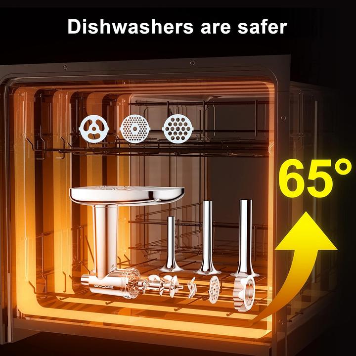Actual product image Gvode Fleischwolf-Aufsatz für KitchenAid