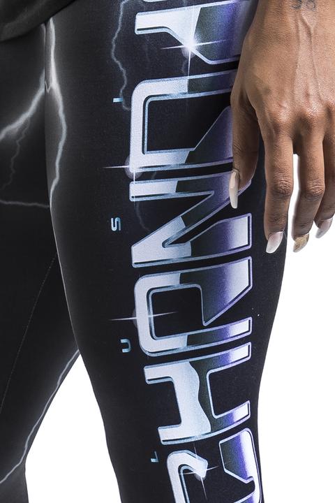 Produktbild EMP Leggings With Lightning Print (S)