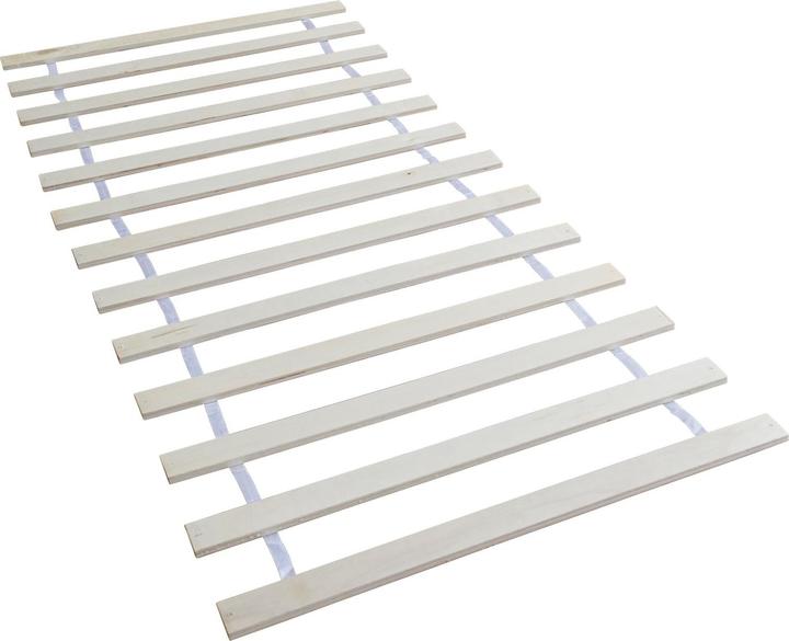 Actual product image Floki24 Slatted frame - 160 x 200 cm - Rolling slatted frame solid pine bed Rolling frame