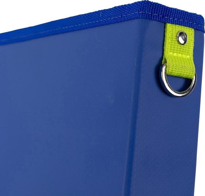 Produktbild Dönges Fahrtenbuch A5 quer mit Schreibunterlage, blau/gelb (A5, 1 x)