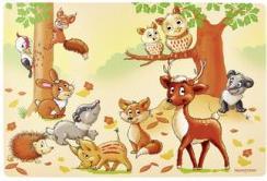 Image du produit Ritzenhoff & Breker Animaux de la forêt (1 pcs, 30 x 45 cm)