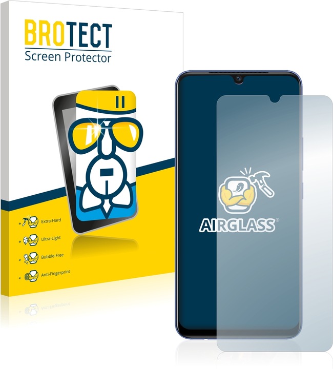 Actual product image BROTECT AirGlass Glass (1 Piece, vivo V21 5G)