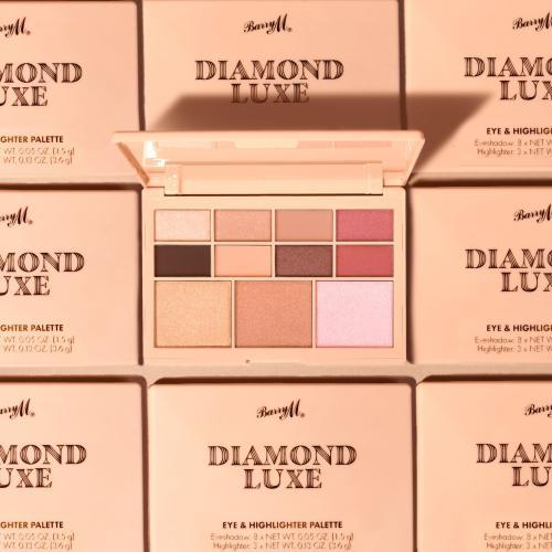 Actual product image Barry M Diamond Luxe Eye & Highlighter Palette 22.8 g - 22.8g
