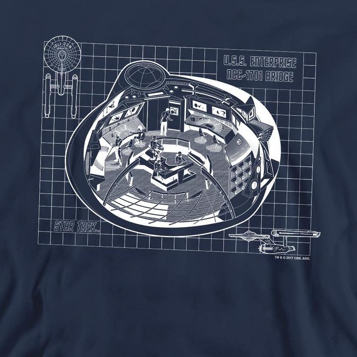 Actual product image Unisex Adult Bridge Print Sweatshirt (XL)