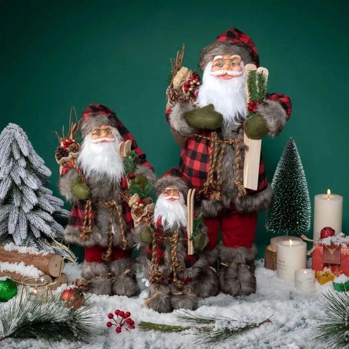 Productafbeelding DKD Home Decor Consumer electronics OEM SCANDINAVIAN SAINT CLAUS CHRISTMAS FIGURINE FOR CHRISTMAS PREMIUM 45CM (1 -Part)