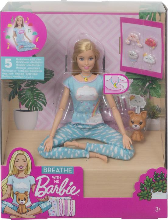 Actual product image Barbie Wellness meditation doll