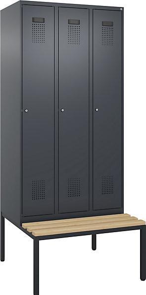 Actual product image kaiserkraft Evolo PLUS bench locker (90 cm, 212 cm)
