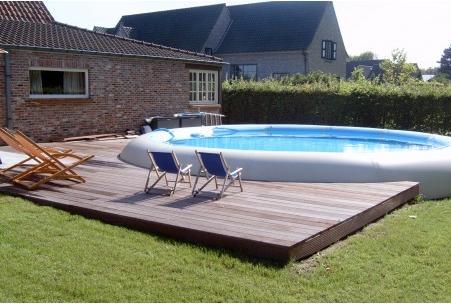 Actual product image Zodiac above-ground pool round Winky 6 diam ext 7.50m (125 x 125 cm)