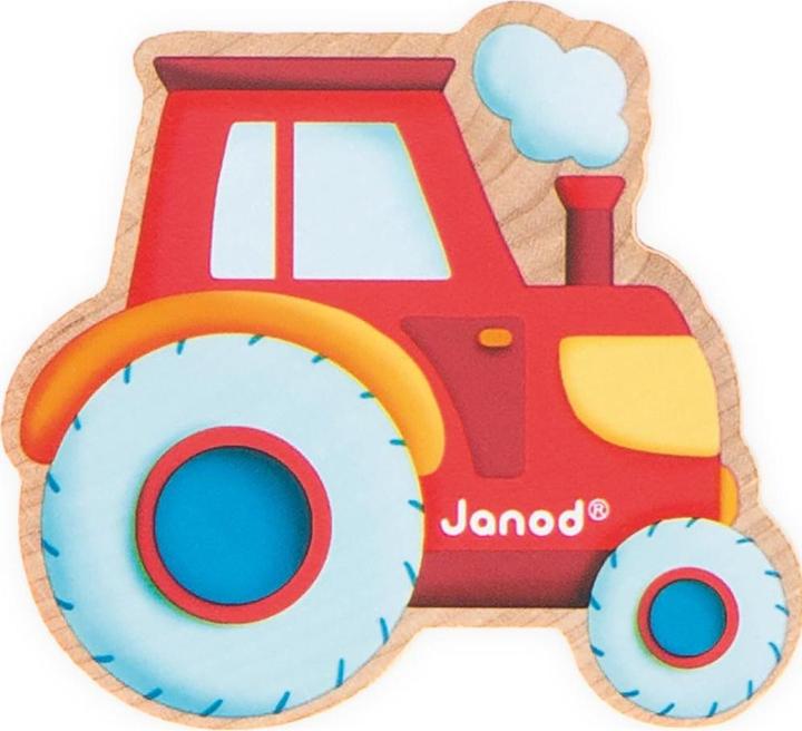 Actual product image Janod Farmyard threading beads