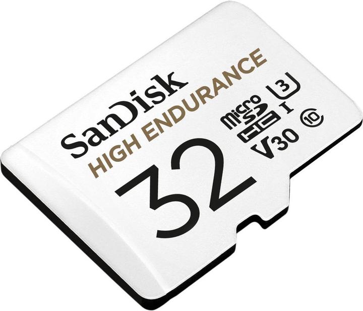 Immagine prodotto SANDISK High Endurance (32 GB, microSDHC, U3, UHS-I)