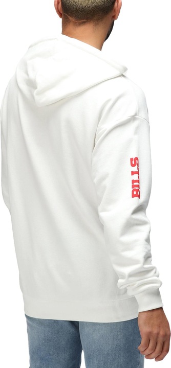 Produktbild Recovered Re:covered Fleece Hoody - NFL Buffalo Bills ecru weiss - L (L)