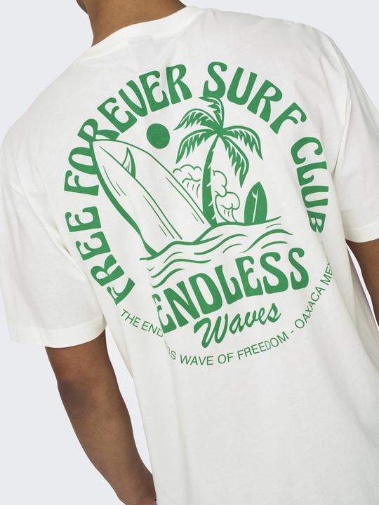 Produktbild Only & Sons Onskylan Rlx Icon Ss Tee (M)